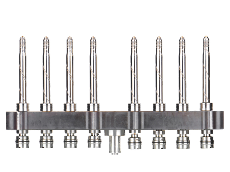 8咀分體針閥式熱流道
